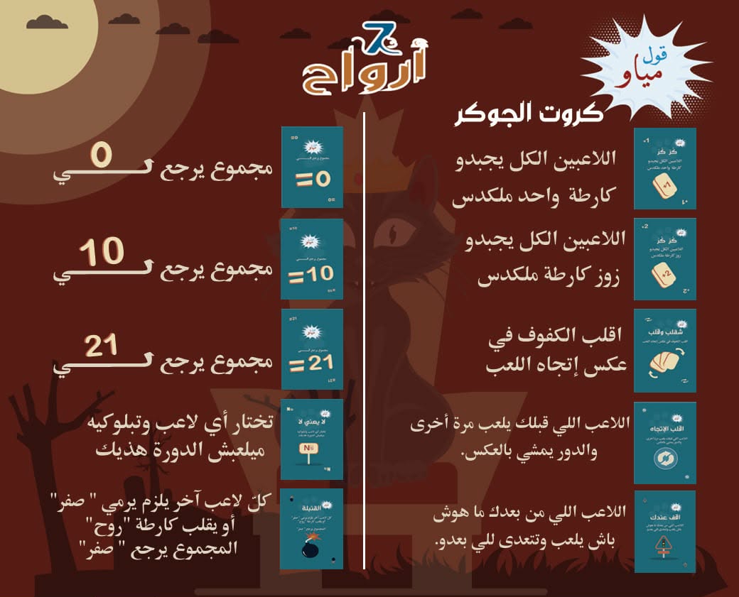 Jeu de carte 7 arweh - لعبة 7 أرواح – Image 4